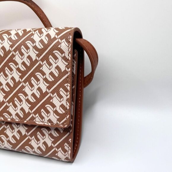 NWT JW PEI FEI FLAP MONOGRAM 2 IN 1 WALLET SHOULDER BAG IN BROWN - OS - Picture 7 of 9